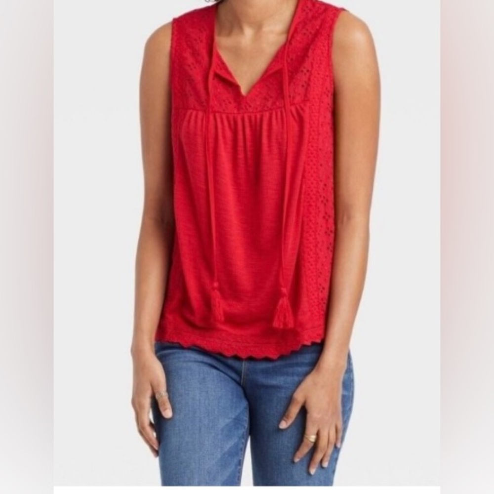 - Knox Rose top sz Small cool casual
